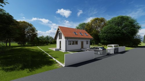 Dom GUNB do 70m2 PROJEKT ARCHI-PLUS (wariant II) - Na Zgłoszenie